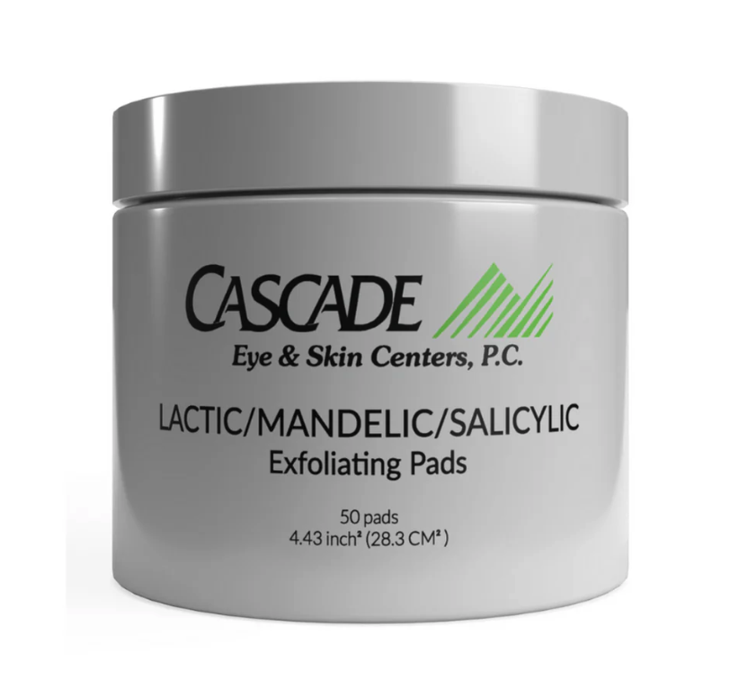 Lactic/Mandelic/Salicylic Exfoliating Pads